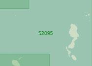 52095 Острова Талауд и Кавио (Масштаб 1:250 000)