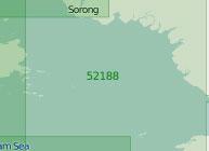 52188 От пролива Селе до залива Берау (Масштаб 1:250 000)