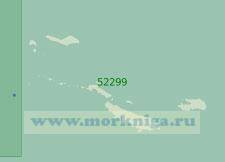 52299 От прохода Жомар до острова Россел (Руа) (Масштаб 1:300 000)