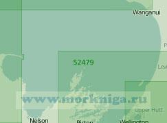 52479 Подходы к проливу Кука и залив Тасман (Масштаб 1:250 000)