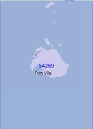 54269 Остров Эфате (Масштаб 1:150 000)
