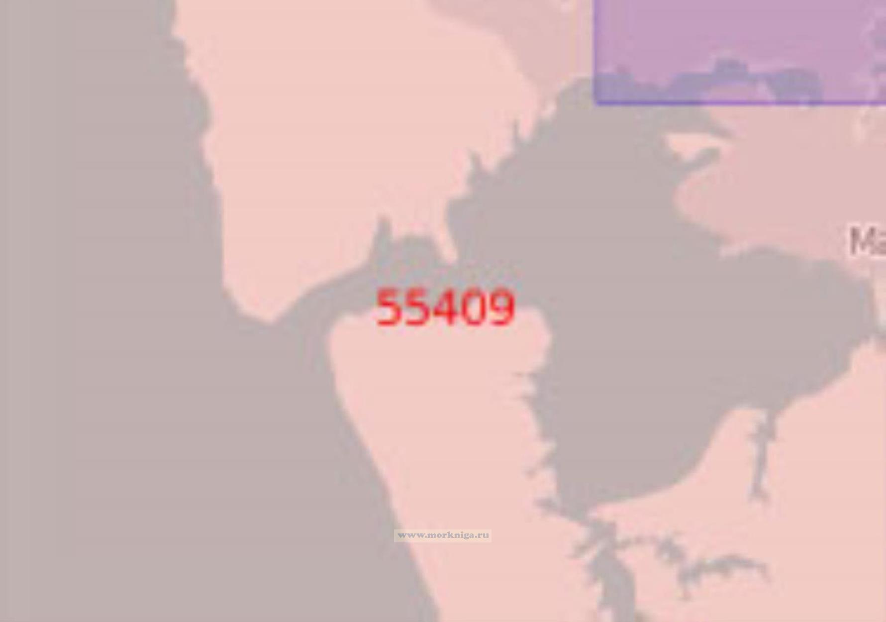 55409 Бухта Манукау (Масштаб 1:50 000)