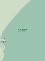 55457 Порт Тимару с подходами (Масштаб 1:35 000)