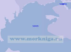58409 Подходы к порту Онехунга (Масштаб 1:20 000)