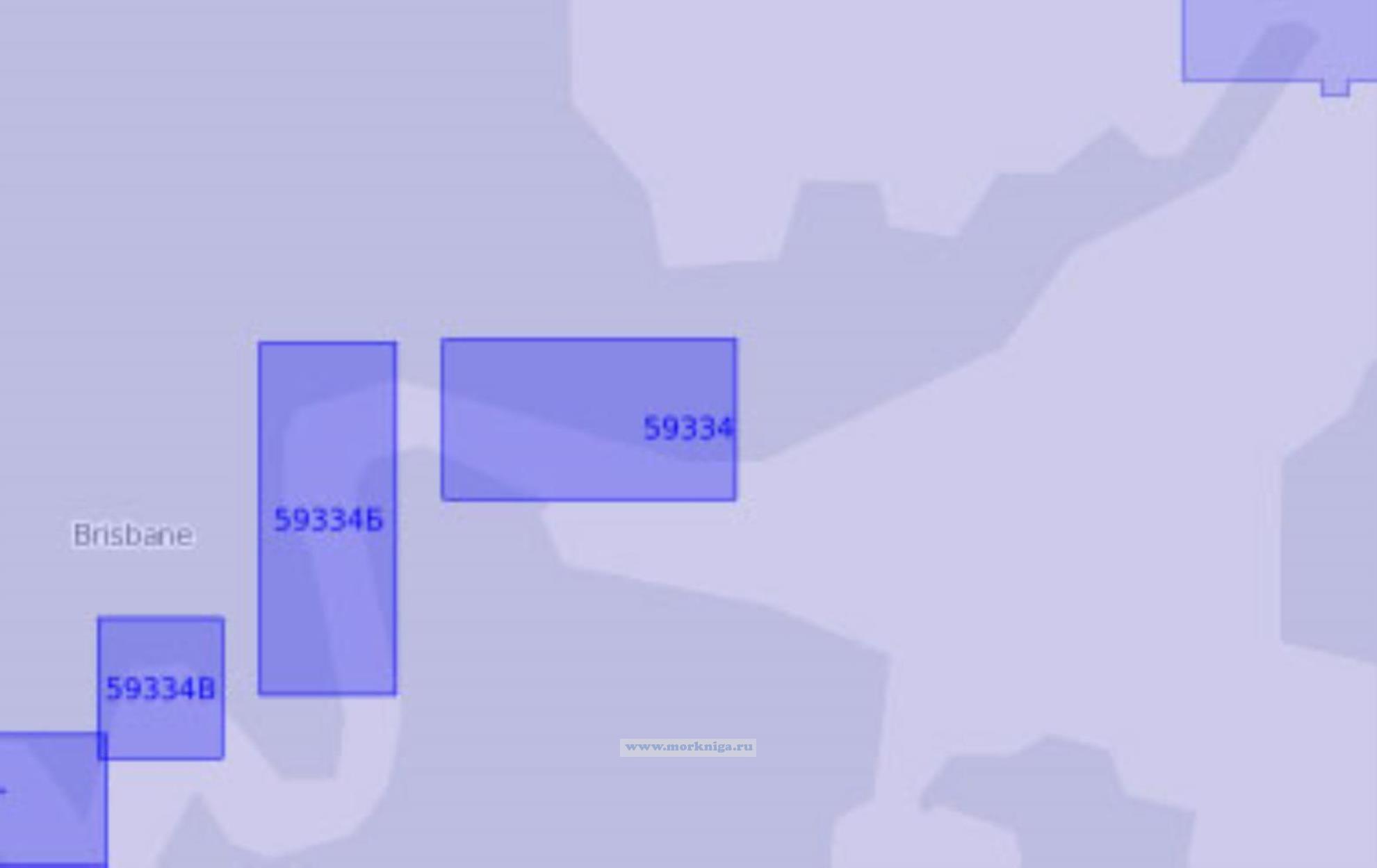 59334 Река Брисбен (Масштаб 1:12 500)