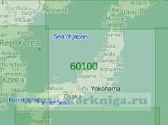 60100 Японское море (Масштаб 1:2 000 000)