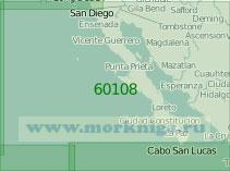 60108 От порта Сан-Диего до Калифорнийского залива (Масштаб 1:2 000 000)