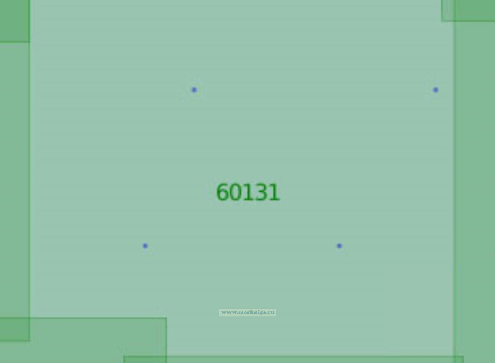 60131 Район к югу от Алеутских островов (Масштаб 1:2 000 000)