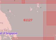 61127 От Сингапура до Пекана с островами Анамбас (Масштаб 1:500 000)