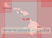 61185 От острова Гавайи до острова Оаху (Масштаб 1:500 000)