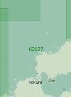 62027 От мыса Кояма до бухты Фукуока (Масштаб 1:200 000)