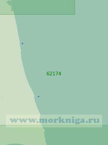62174 От мыса Беллинсгаузена до залива Луньский (Масштаб 1:250 000)