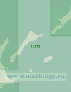 62272 От острова Хоккайдо до острова Итуруп (Масштаб 1:250 000)
