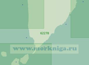 62278 Южная часть полуострова Камчатка (Масштаб 1:250 000)