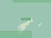 62328 От острова Такара до острова Токуносима (Масштаб 1:200 000)