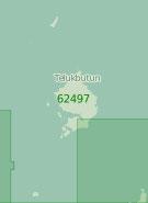 62497 Острова Бунгуран и Бунгуран-Утара (Масштаб 1:250 000)