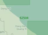 62504 От мыса Даняй до устья реки Хыонг (Хюэ) (Масштаб 1:200 000)