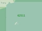62511 От островов Шон (Кондор) до дельты реки Меконг (Масштаб 1:200 000)