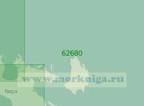 62680 От бухты Сан-Мигель до залива Лагоной с островом Катандуанес (Масштаб 1:250 000)