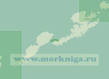 62766 Острова Умнак и Уналашка (Масштаб 1:250 000)