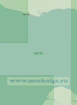 62775 Западная часть залива Нортон (Масштаб 1:250 000)