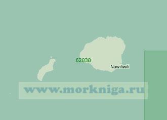62838 Острова Кауаи и Ниихау (Масштаб 1:200 000)