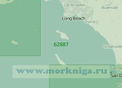 62887 От острова Санта-Крус до бухты Сан-Диего (Масштаб 1:250 000)