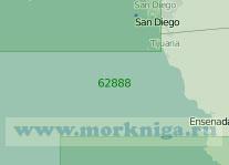 62888 От бухты Сан-Диего до мыса Санто-Томас (Масштаб 1:250 000)