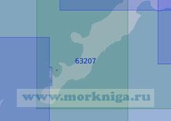 63207 Южная часть острова Итуруп (Масштаб 1:100 000)