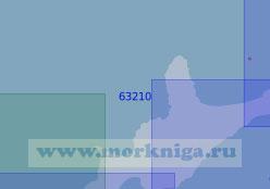 63210 Средняя часть острова Итуруп. От мыса Пржевальского до залива Простор (Масштаб 1: 100 000)