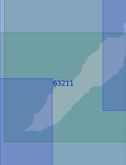 63211 Южная часть острова Уруп (Масштаб 1:100 000)