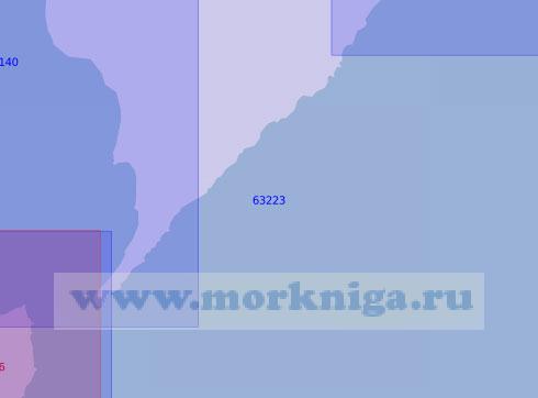 63223 Южная часть полуострова Камчатка (Масштаб 1:100 000)