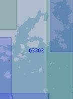 63302 От островов Наро-Йольтто до острова Чхонсандо (Масштаб 1:100 000)