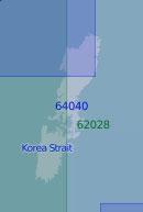64040 Острова Цусима (Масштаб 1:100 000)