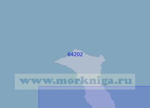 64202 Северная часть острова Беринга (Масштаб 1:100 000)