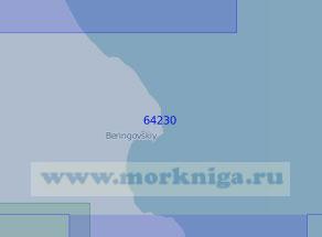 64230 Подходы к порту Беринговский (Масштаб 1:100 000)