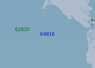 64816 Залив Фараллонс (Масштаб 1:100 000)