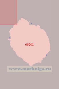 66001 Остров Рисири (Масштаб 1:50 000)