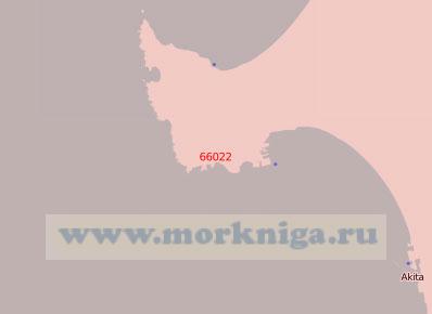 66022 Подходы к полуострову Ога (Масштаб 1:50 000)