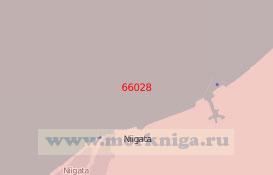 66028 Подходы к порту Ниигата (Масштаб 1:50 000)