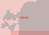 66036 Подходы к бухте Нанао (Масштаб 1:50 000)