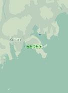 66065 Подходы к порту Пусан (Масштаб 1:25 000)