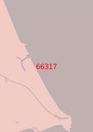 66317 Подходы к порту Касима и гаваням Теси и Наараи (Масштаб 1:50 000)