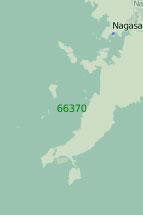 66370 Подходы к порту Нагасаки (Масштаб 1:30 000)