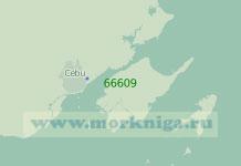 66609 Порт Себу с подходами (Масштаб 1:30 000)