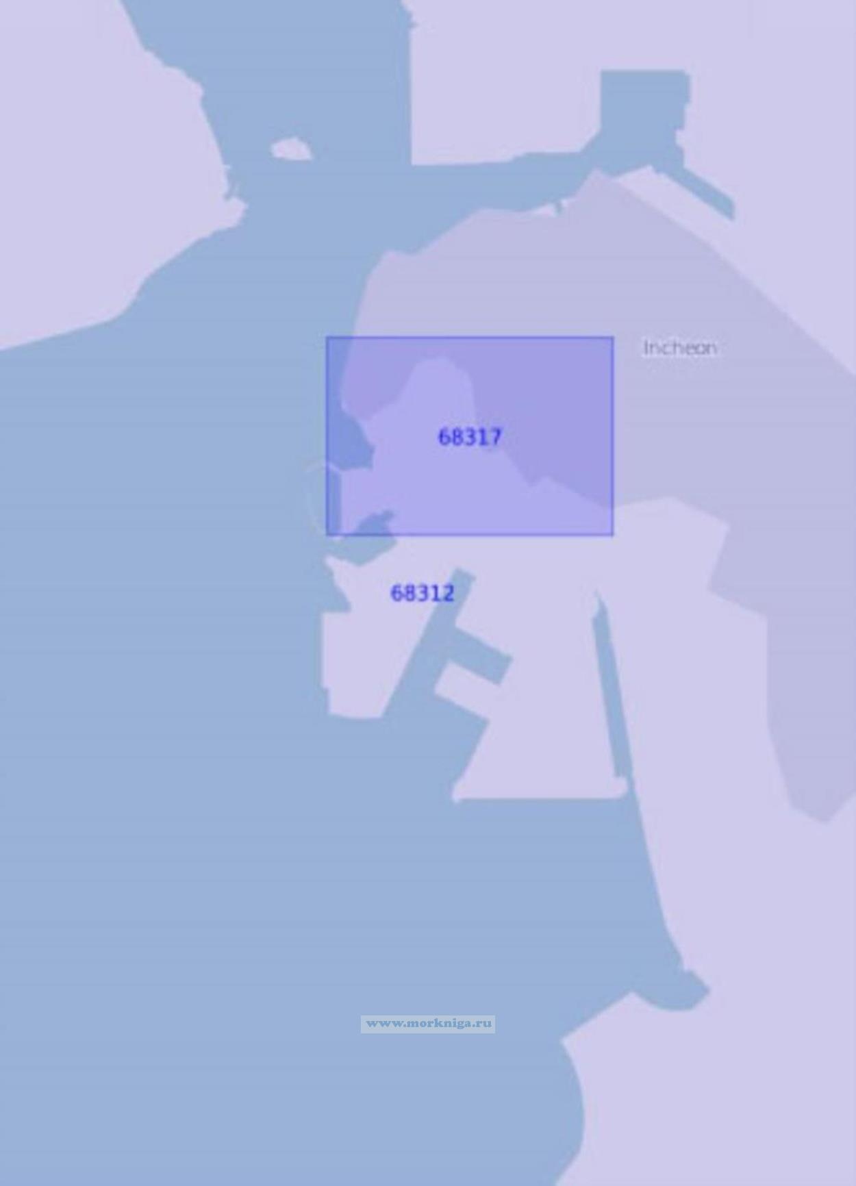 68312 Порт Инчхон (Чемульпо) (Масштаб 1:15 000)