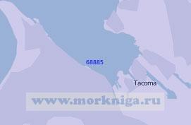 68885 Залив Пьюджет. Порт Такома (Масштаб 1: 15 000)