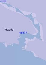 68887 Южная часть бухты Нероутсос (Масштаб 1:10 000)