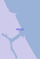 69312 Порт Касима (Масштаб 1:15 000)