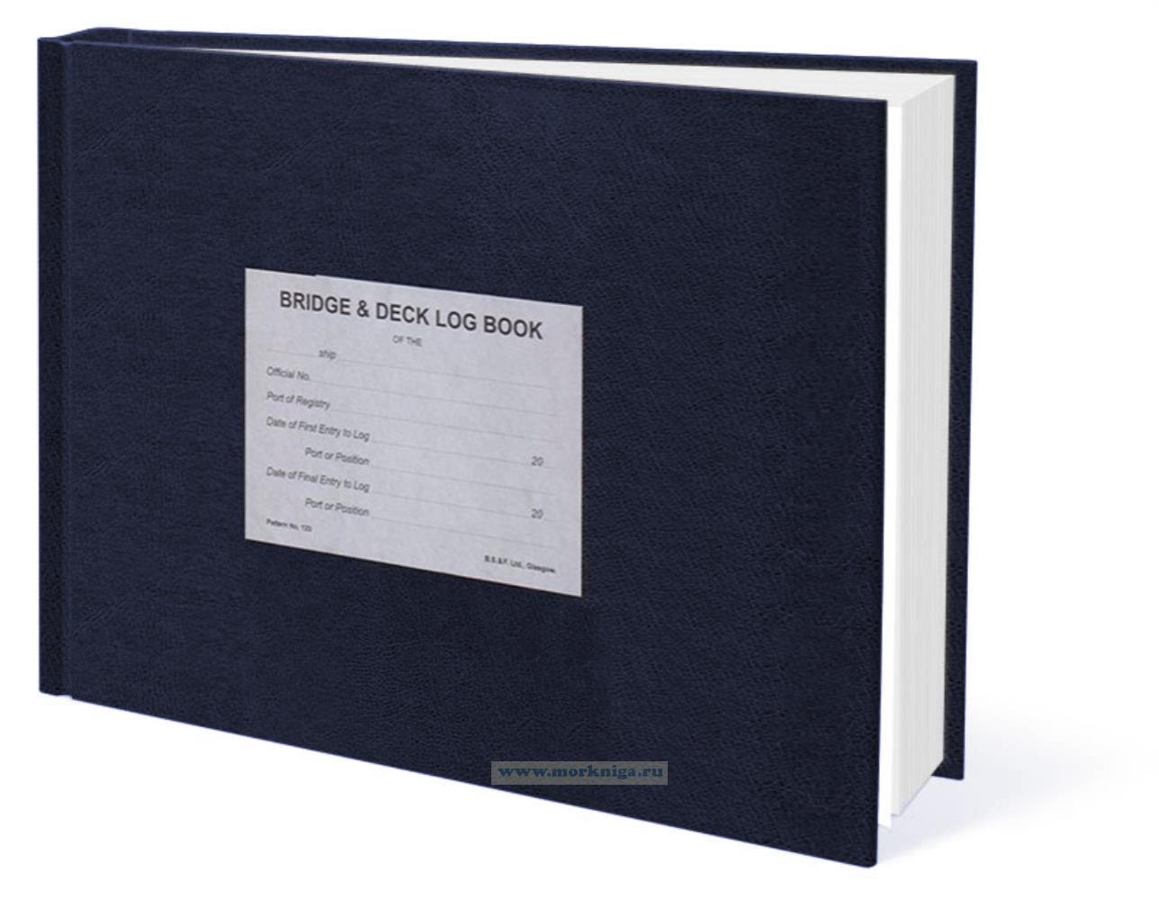 Bridge & Deck Log Book. Вахтенный журнал мостика и палубы